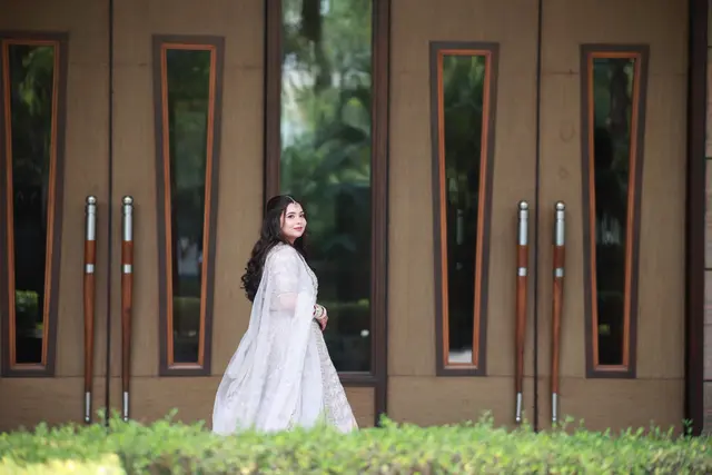 Bride photography at an engagement in Lucknow by EDP Studio