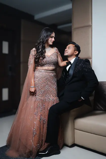 Engagement couple photography in Lucknow by EDP Studio