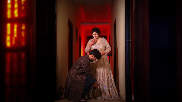 Editorial engagement couple photograph by EDP Studio