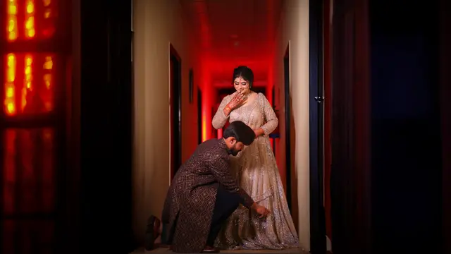 Engagement couple photography in Lucknow by EDP Studio