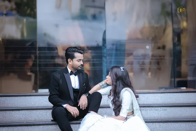 Editorial engagement couple photograph by EDP Studio