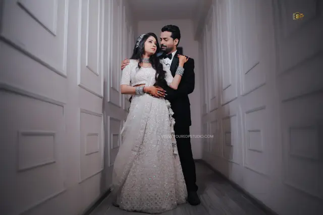 Candid engagement couple moment by EDP Studio Lucknow