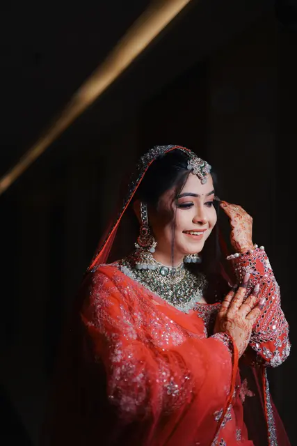 Bridal photography during a Lucknow wedding by EDP Studio