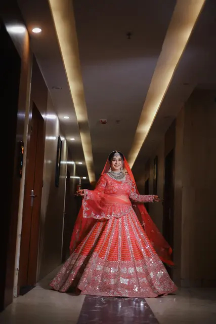 Bridal photography during a Lucknow wedding by EDP Studio
