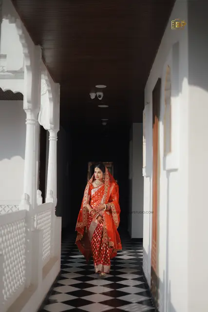 Bridal photography during a Lucknow wedding by EDP Studio