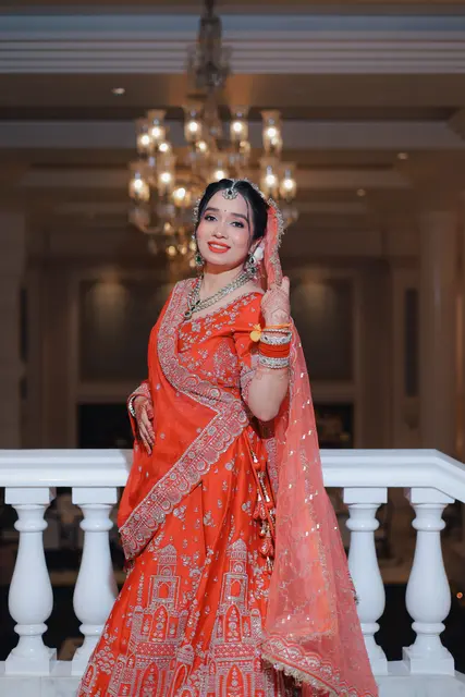 Editorial bridal portrait during a wedding by EDP Studio