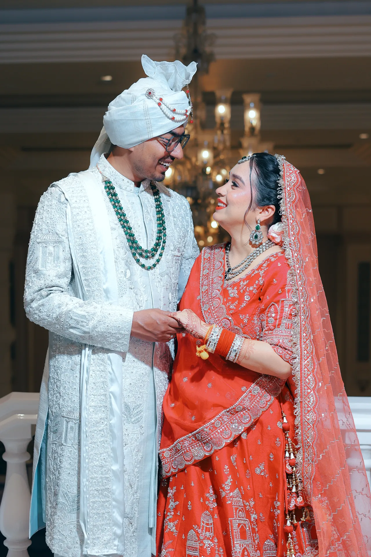 Candid wedding couple photography in Lucknow by EDP Studio