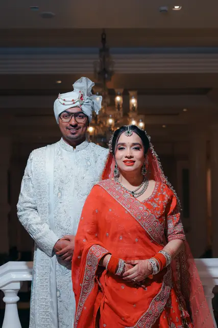 Candid wedding couple moment photographed by EDP Studio Lucknow