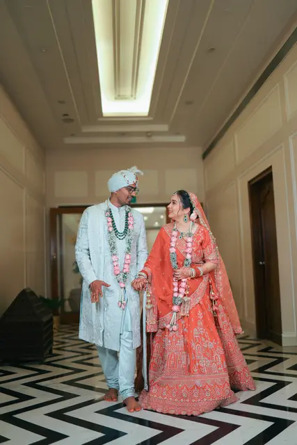 Cinematic wedding couple portrait by EDP Studio, Lucknow