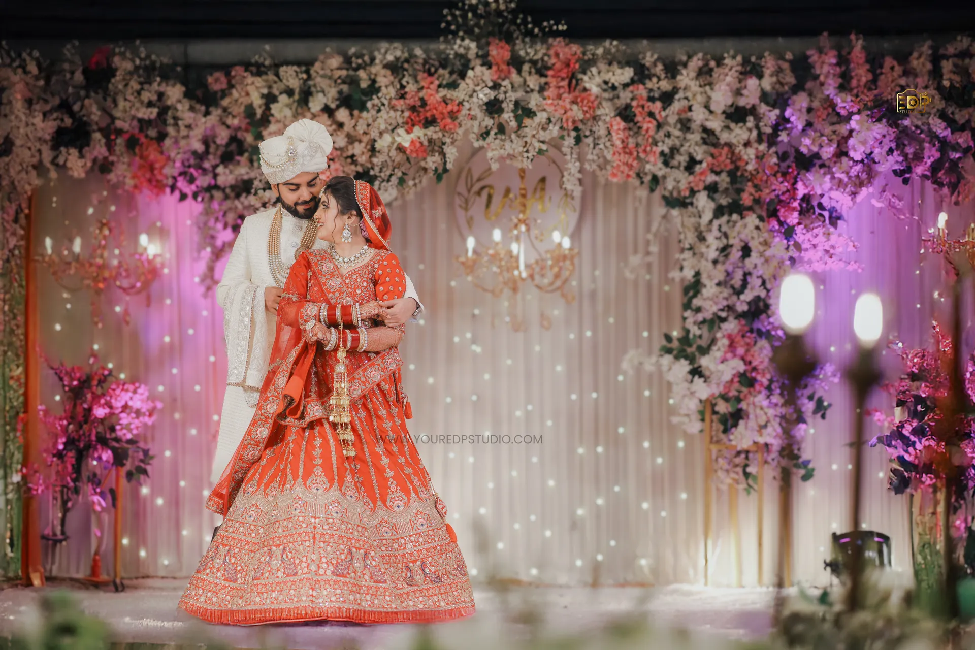 Reception photography in Lucknow